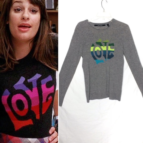 Quotation 100% Cashmere LOVE sweater - Picture 3 of 3